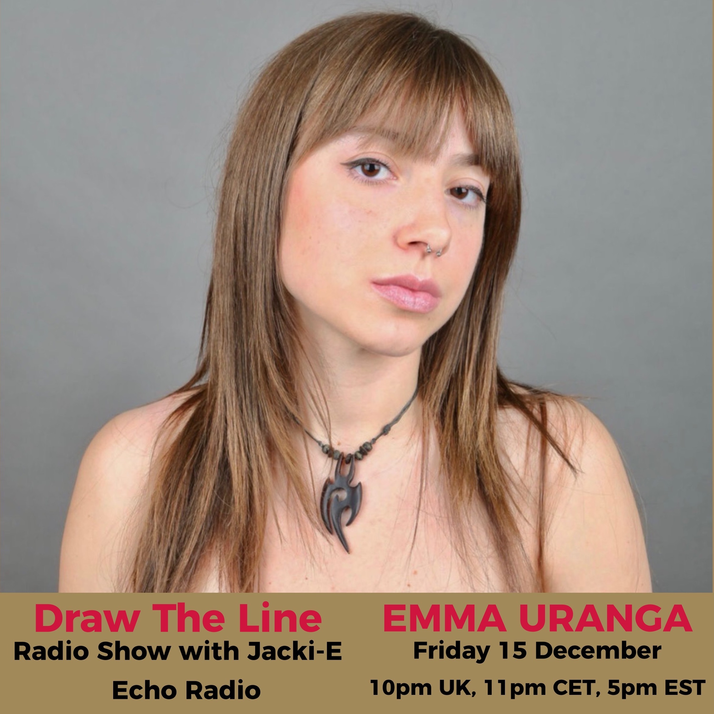 Jacki-E and Draw The Line Radio Show