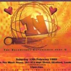 Mickey Finn B2B DJ Hype @ One Nation 'Valentine's Experience 6' on 13 Feb 99,w/MCs 5ive-O, SAS, IC3