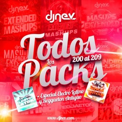 TODOS LOS PACKS DEL 200 AL 209 GRATIS ESPECIAL ELECTRO LATINO Y REGGAETON ANTIGUO (+75 TEMAS)