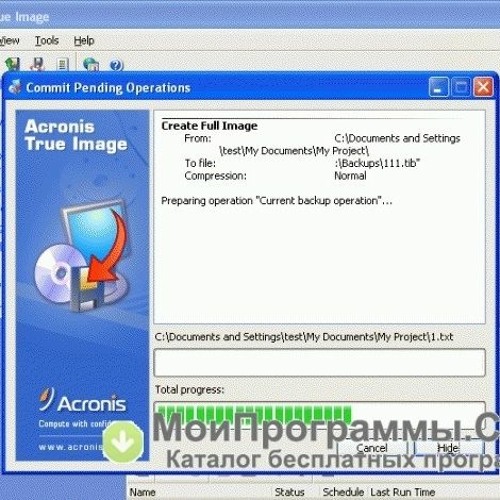 phần mềm acronis true image portable