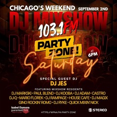 Live on 103.1FM Chicago Il