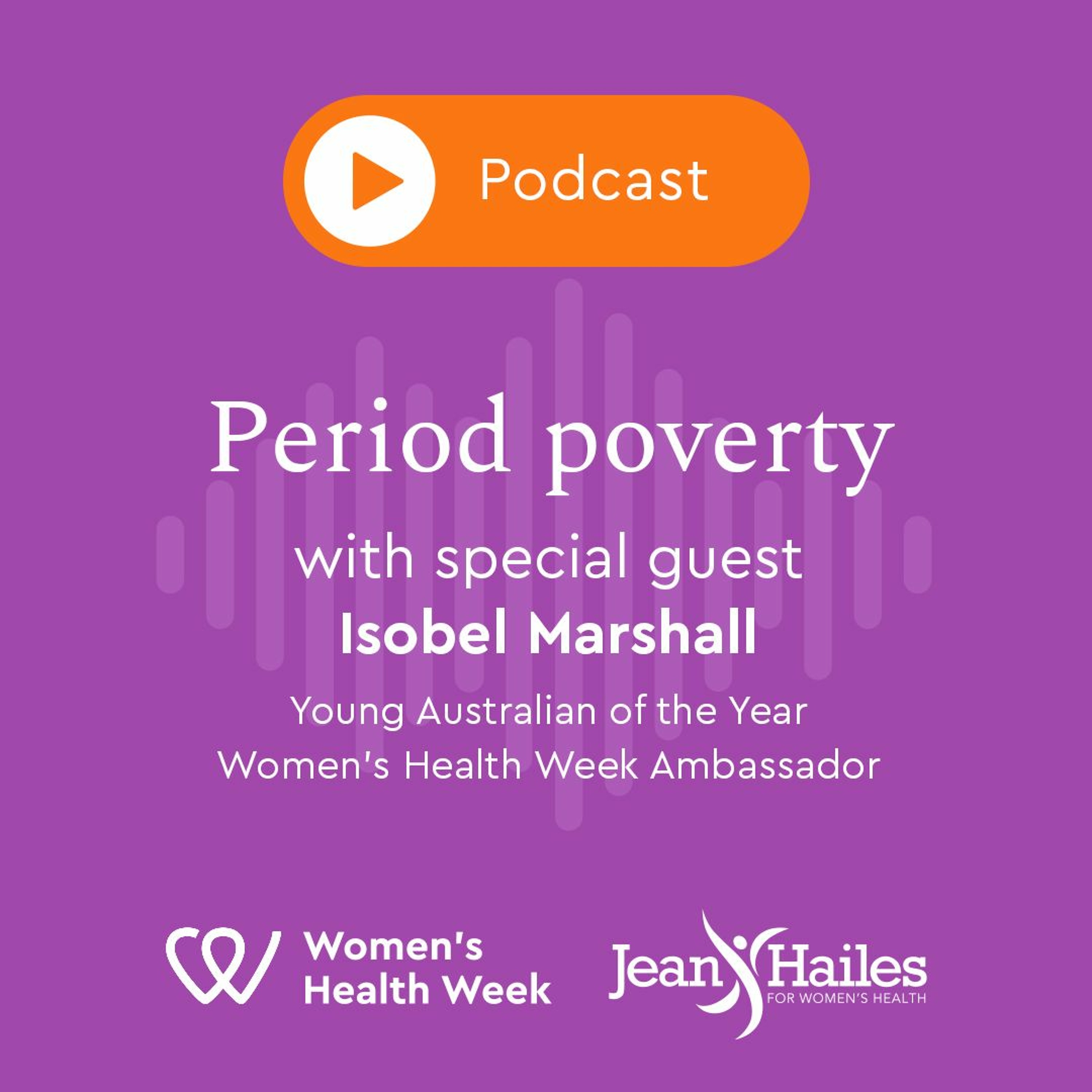 Period poverty episode artwork