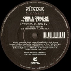 Chus & Ceballos - Low Frequencies Part I (Acapella)