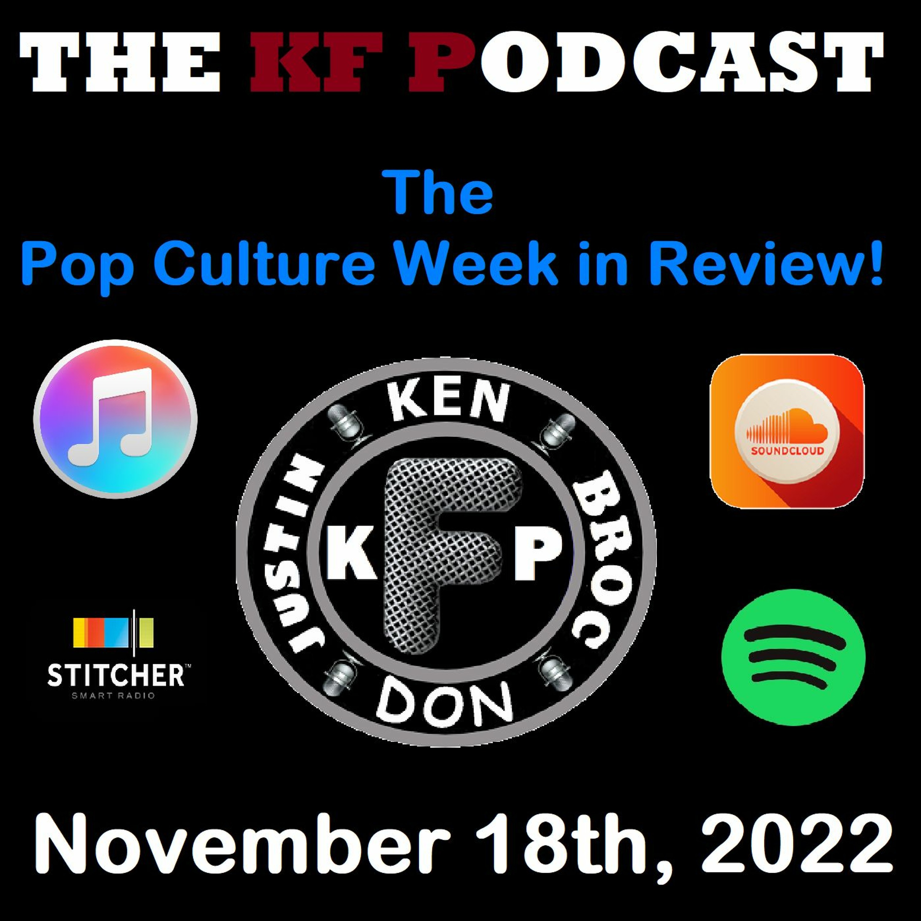 The Pop Culture Week in Review - November 18th, 2022 episode artwork