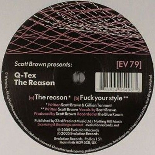 Q-Tex - The Reason - Evolution Records (2005)