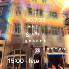 morri & Chris Gebert - CSD 2022 @ KOTTAN (12 h back2back, vinyl only)(FULL SET)