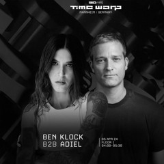 Ben Klock B2B Adiel. Time Warp 2024 Germany. Boost