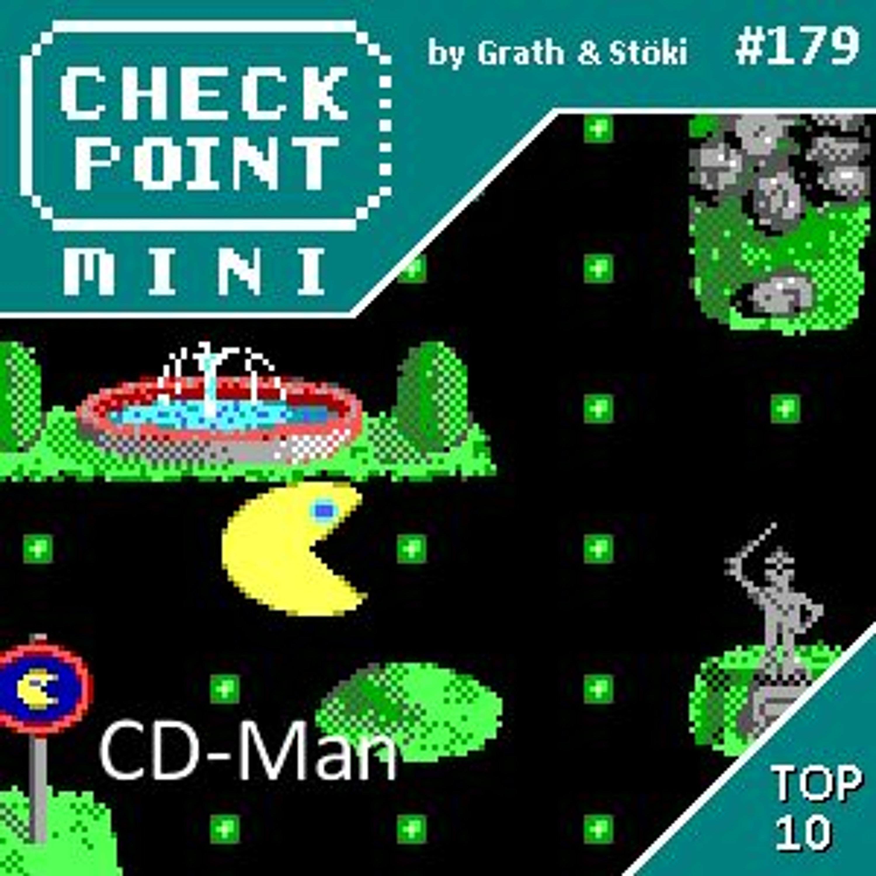 Checkpoint Mini #179 - CD-Man + a 10 legjobb xxxxxMan című játék episode artwork