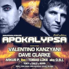 Valentino Kanzyani Live @ Apokalypsa #23, Gold Edition, Bobycentrum, Brno Czech Rep 30-06-2006