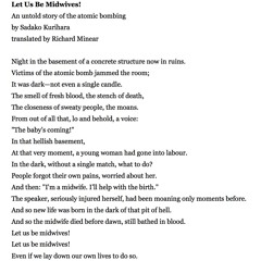 434 Let Us Be Midwives! by Sadako Kurihara (栗原 貞子)