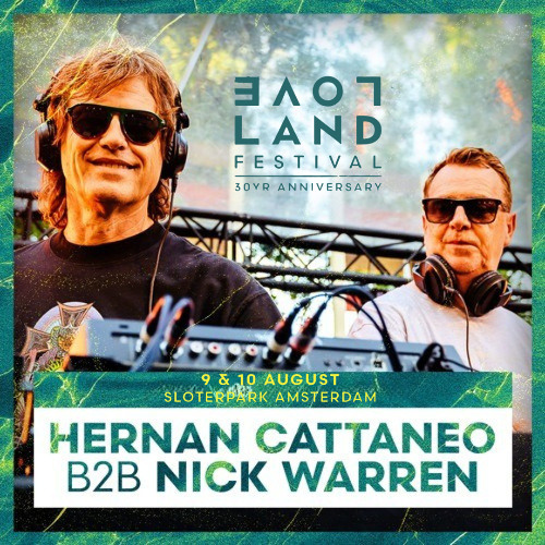 Mazzy Star - Into Dust (Alec Araujo Unofficial Remix) played by Hernan Cattaneo B2B Nick Warren @ Loveland Festival | Amsterdam / August, 10th, 2025