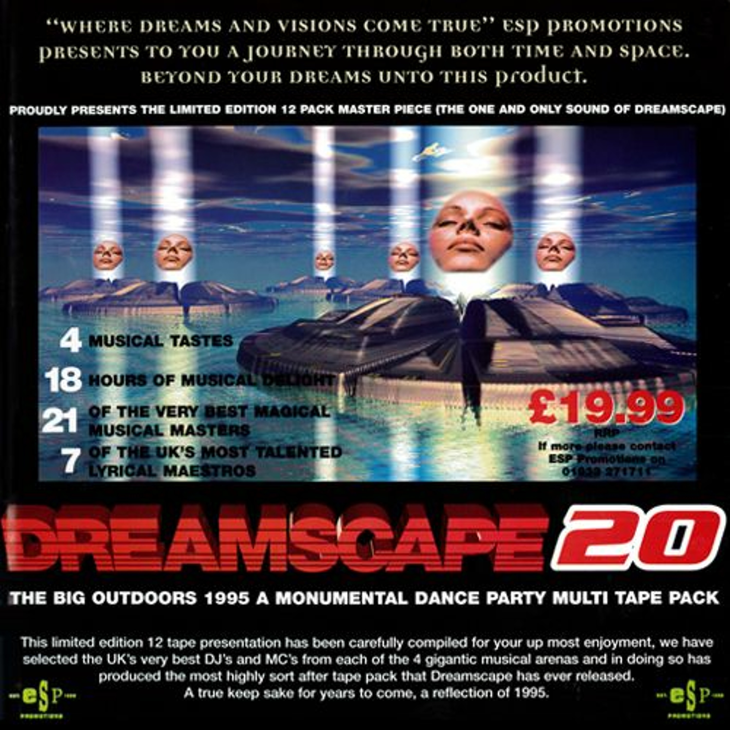 DJ Randall (RIP) Feat. MCs Fats (RIP) & Mad P - Dreamscape 20 'The Big Outdoors' episode artwork