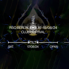 Live From W2W Festival (TILT Showcase), RSO