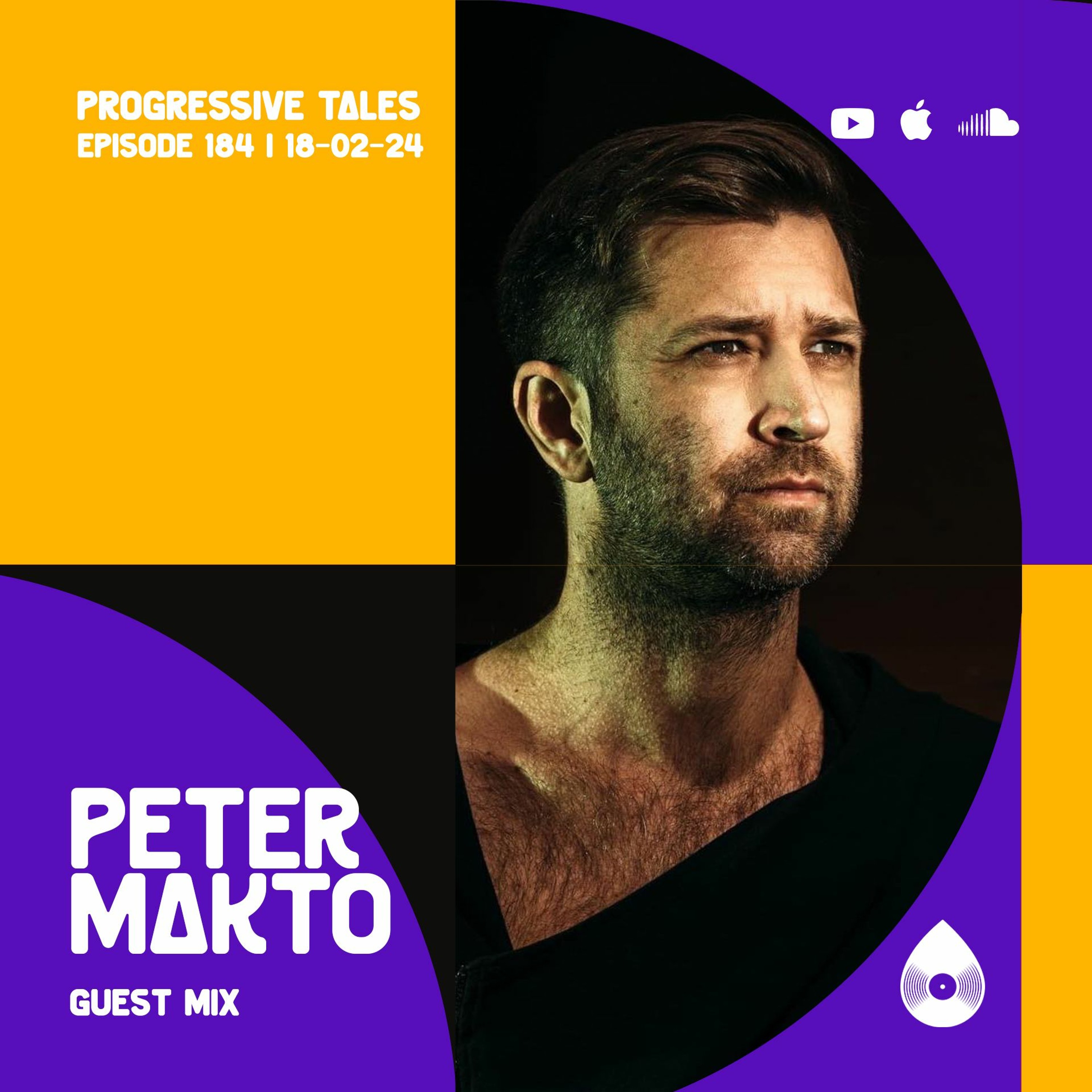 184 Guest Mix I Progressive Tales with Peter Makto episode artwork