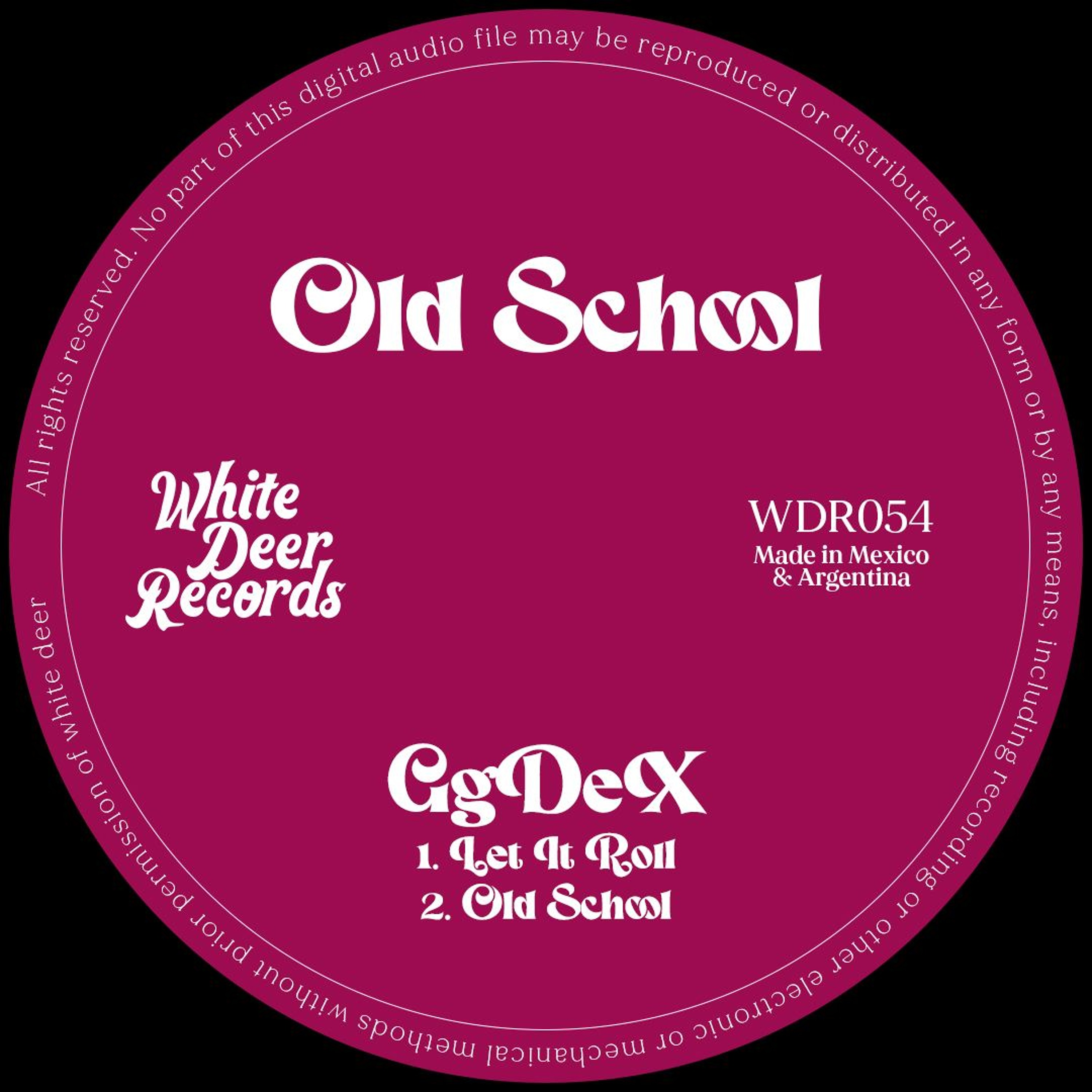 PREMIERE: GgDeX - Old School [White Deer Records]