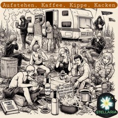 Aufstehen, Kippe, Kaffee, Kacken (Demo)