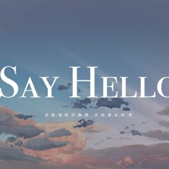 薛明媛 - Say Hello「逐漸清晰的輪廓，奔跑著去探索」【動態歌詞/pīn yīn gē cí】