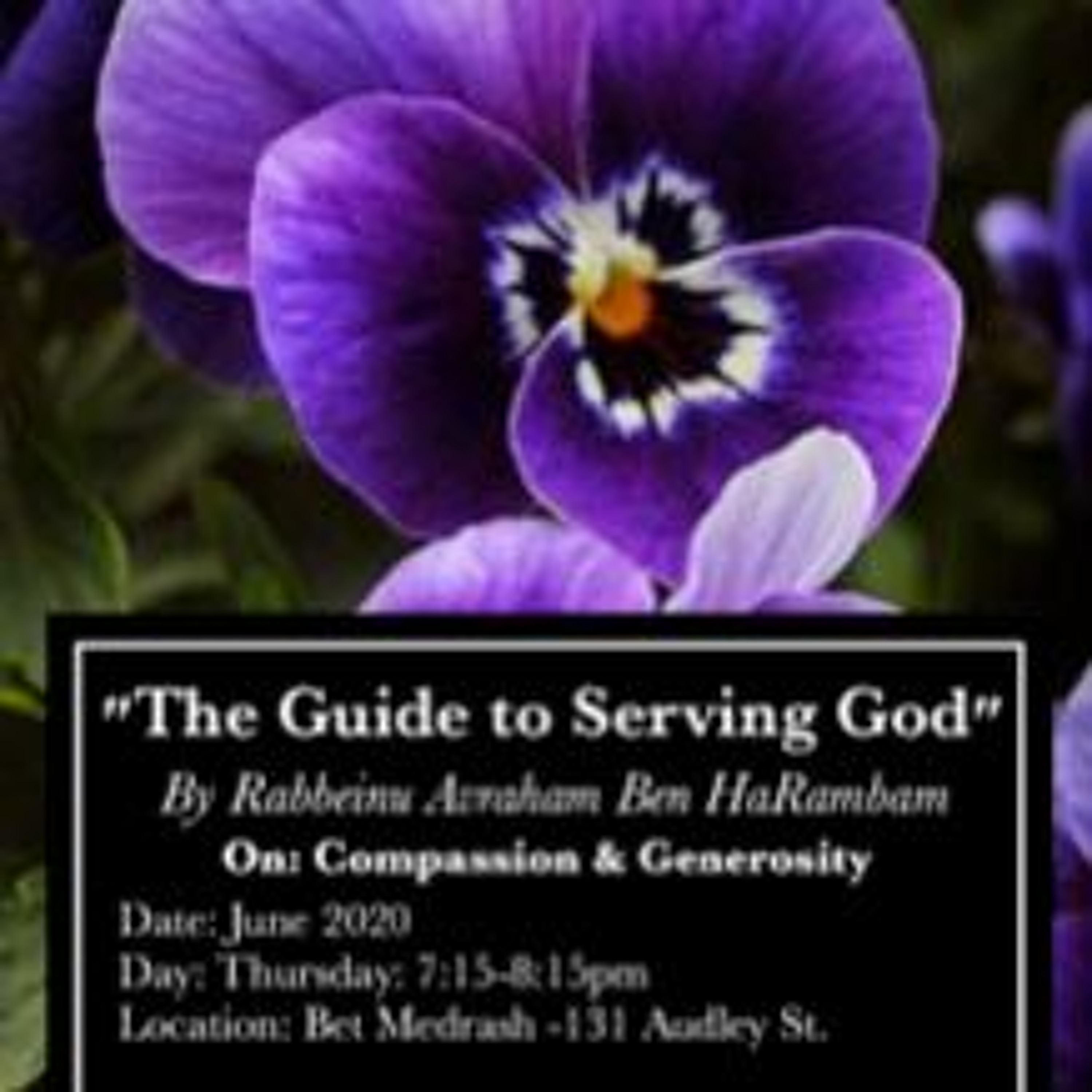 "The Guide To Serving G - D":  Compassion. Ep.#3 episode artwork