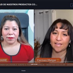 TESTIMONIOS Y TALLER DE SALUD DE NUESTROS PRODUCTOS CON CARMEN MELGAR Y TERE ADAME