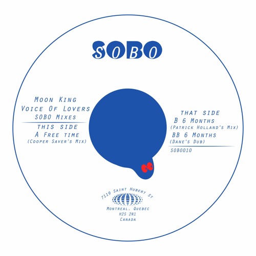 SOBO010 - Moon King - Voice of Lovers SOBO Mixes