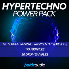 Hypertechno Power Pack (256 Presets, 179 MIDI Files, 50 Drum Samples)
