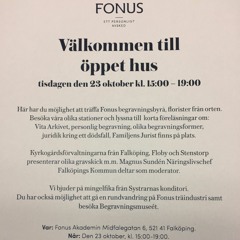 öppet hus på fonus falköping