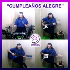 2023 - CARLOS MASEGOSA - CUMPLEAÑOS ALEGRE (Batería, Bajo Y Guitarras) Wav
