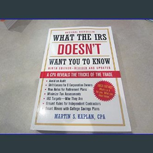 Listen to playlists featuring *DOWNLOAD$$ 📖 What the IRS Doesn't Want