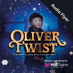 Oliver Twist Audio Flyer