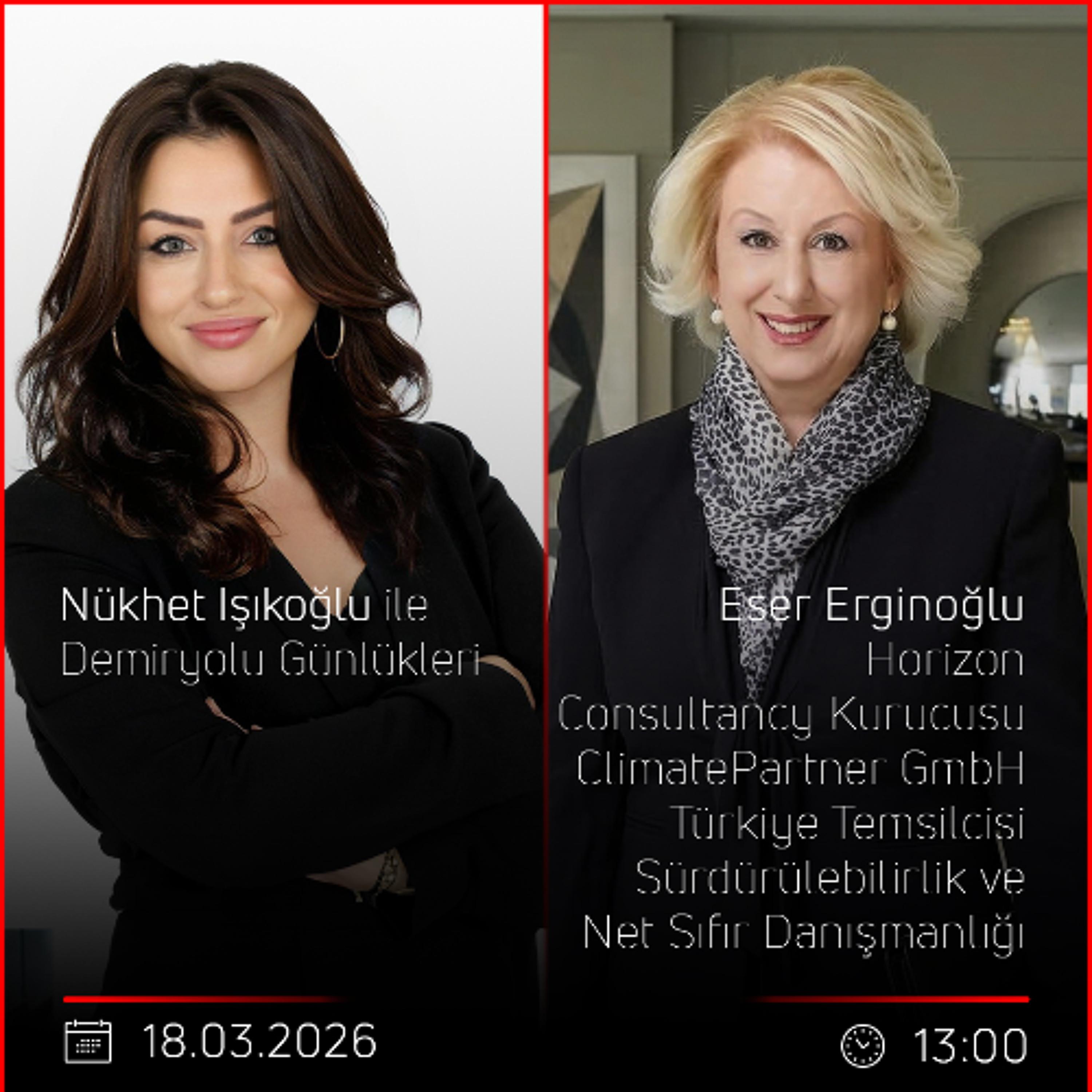 Eser Erginoğlu - Nükhet Işıkoğlu ile Demiryolu Günlükleri