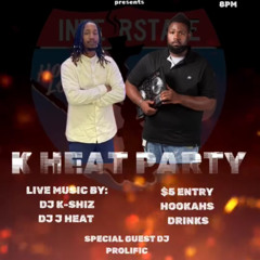 DJ K-SHiZ Radio Presents, "Jersey Club MiX" Live @ Interstate 6 Hookah Lounge / Jan. 25th. 2025