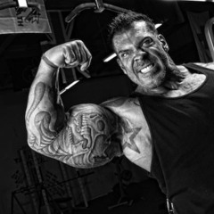 Opium Of The People - Rich Piana x Steroids x Kathi Béla x 45LB Plate