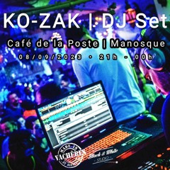 KO-ZAK - DJ Set - Café de la Poste (08-09-23)