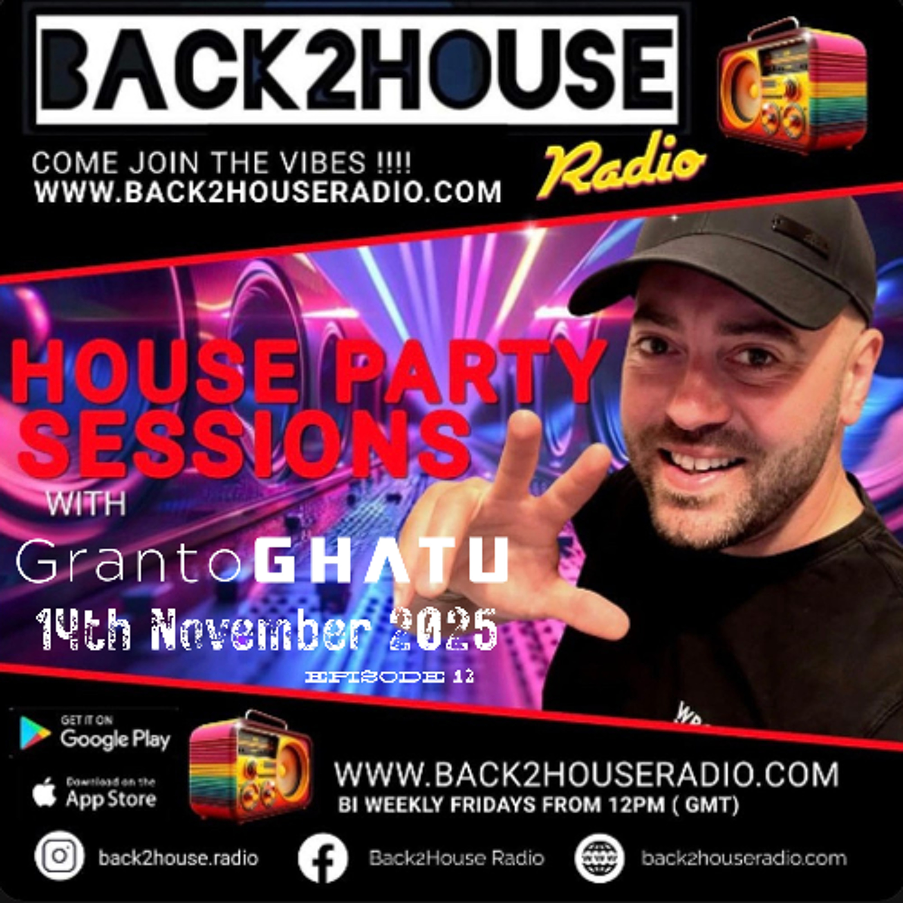 House Party Sessions - B2H - 14th Nov 2025 - Episode 12 episode artwork