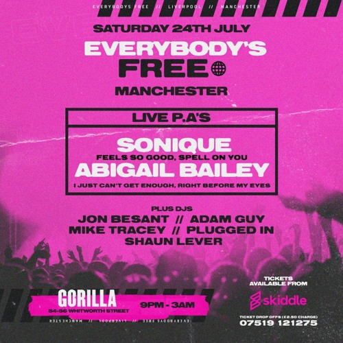 Everybody S Free Gorilla 24th July By Jonboy Dj