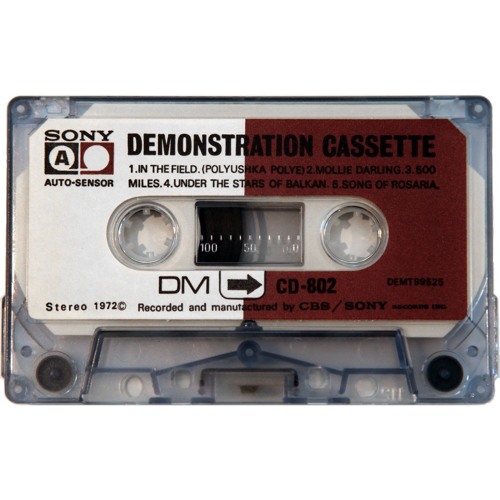 Stream Sony Demonstration Cassette 1972 (Full Album) 96 Khz 24 Bit