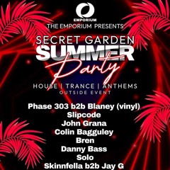 The Emporium Secret Garden Summer Party