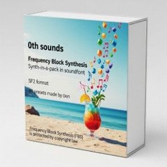 Demo of "0th sounds" Frequency Block Synthesis 60 instruments/24 blocks pack