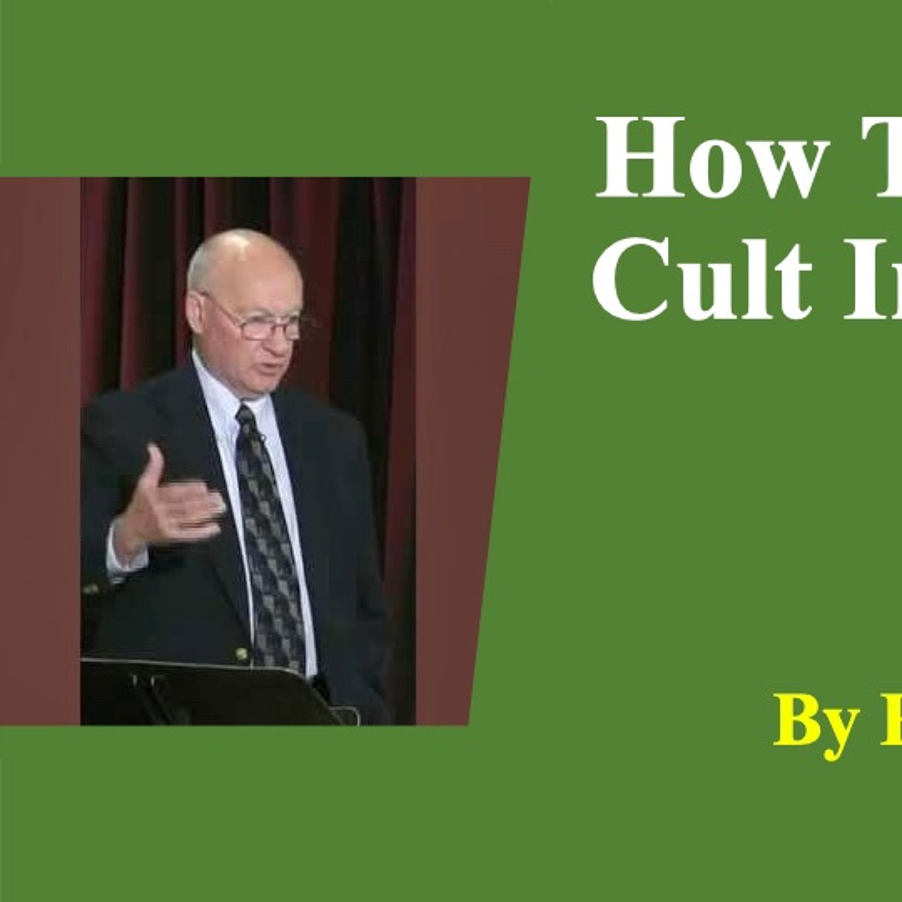 How To Deal With Cult Involvement - Fred Dickason episode artwork