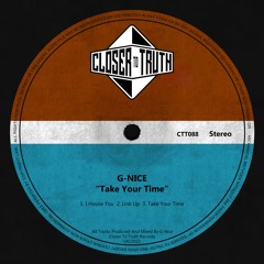 [CTT088] G-NICE - TAKE YOUR TIME EP