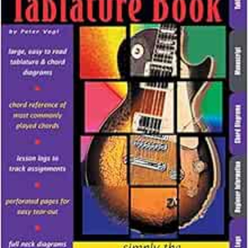[DOWNLOAD] EBOOK 📘 The Guitarist's Tablature Book - Blank Guitar Tab Paper by Peter