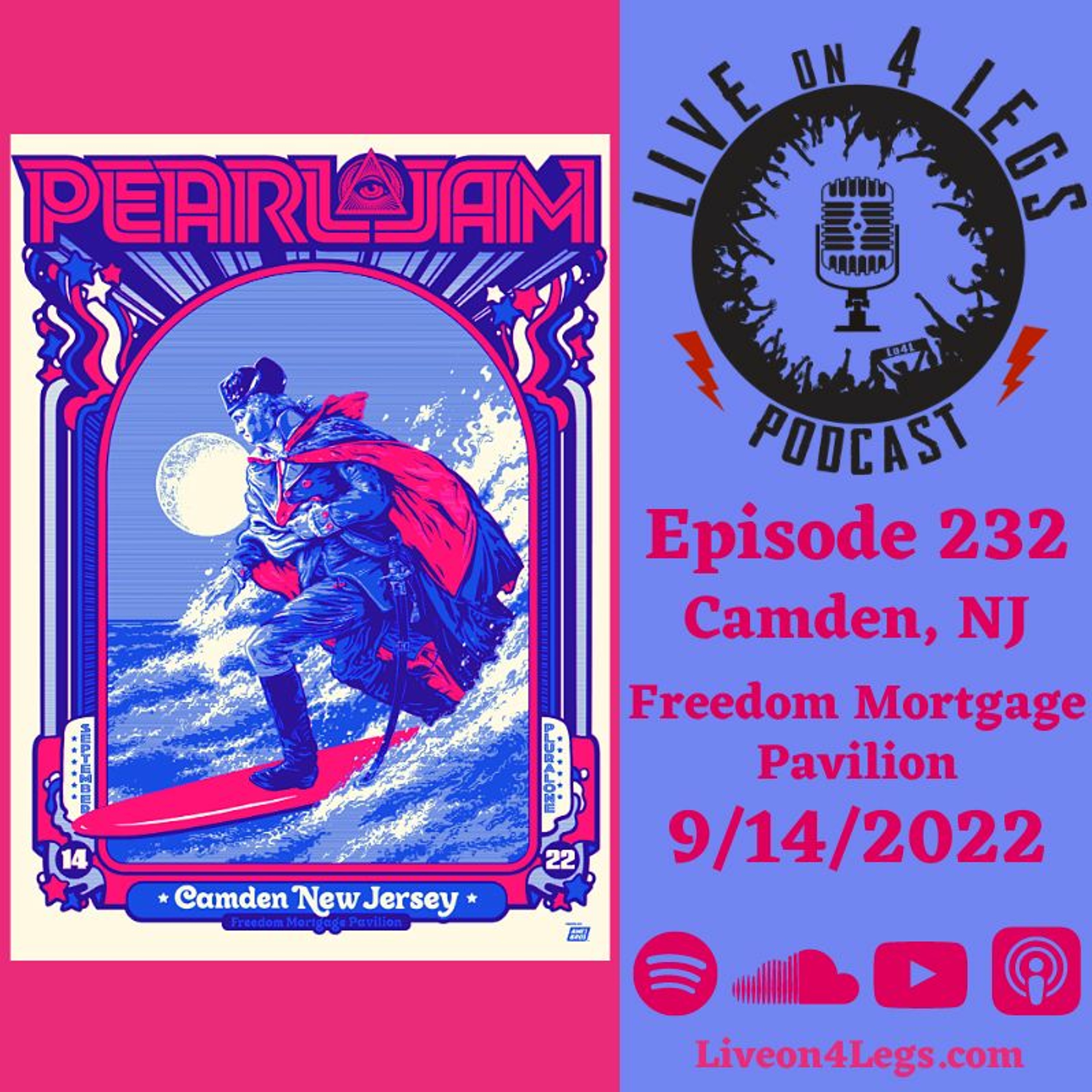 Live On 4 Legs: Pearl Jam Podcast