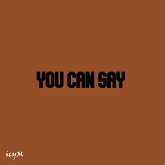 You Can Say (prod. icyM) [SPOTIFY LINK ON DESCRIPTION]