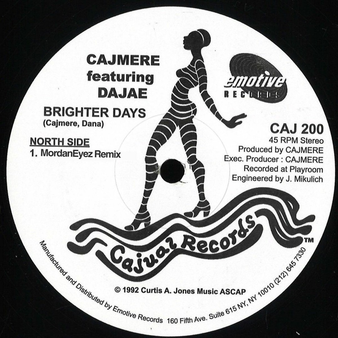 Cajmere Featuring Dajae – Brighter Days artworks-dHWeLyiyewP23SCL-