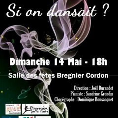 Concert in live : « Si on dansait ? » on Sunday, May 14, 2023 at Brégnier-Cordon