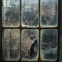 Blood Spattered Window