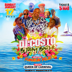 DJ COSTO BIRTHDAY BOATRIDE PROMO MIX