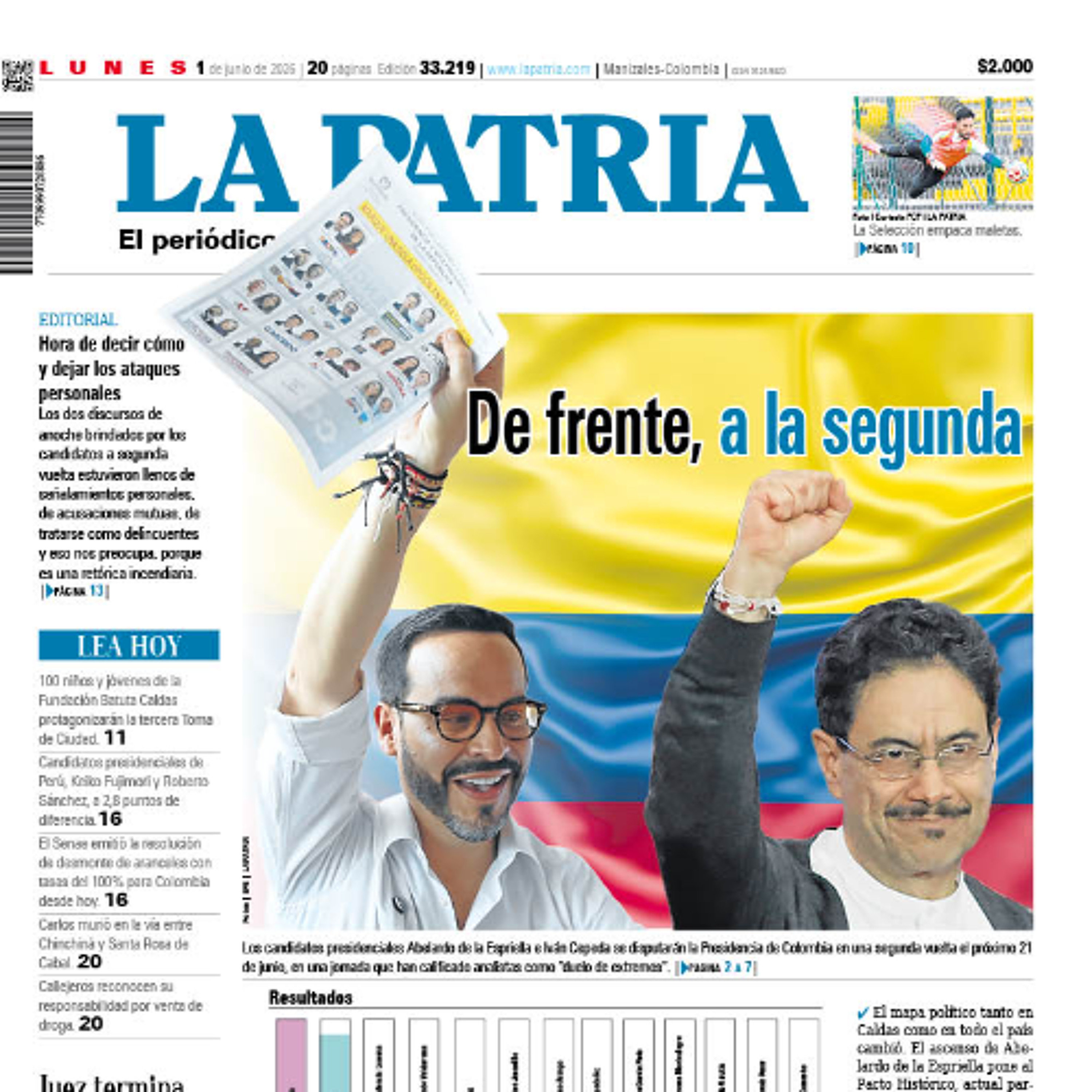 1. Titulares del informativo de la mañana - 1 de junio episode artwork