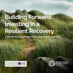 Building Forward: Investing in a Resilient Recovery podcast