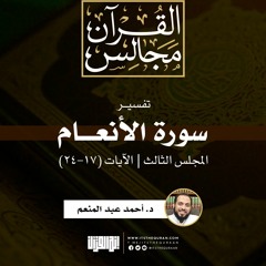 تفسير سورة الأنعام (3) | الآيات (17-24) | د. أحمد عبد المنعم